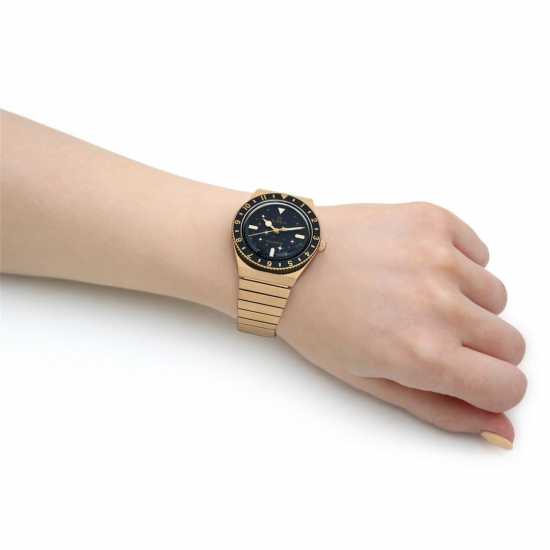 Timex Q  Celestial 36Mm Blue Expansion Band Watch  - Бижутерия