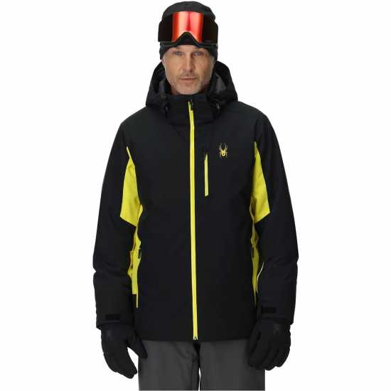Яке За Ски Spyder Vertex Ski Jacket Черно/Лайм Яке За Ски Spyder Vertex Ski Jacket Черно/Лайм
