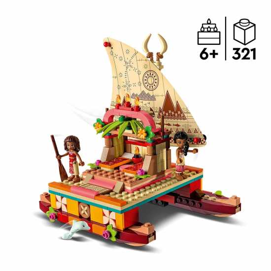 Lego 43210 Disney Princess Moanas Wayfinding Boat  
