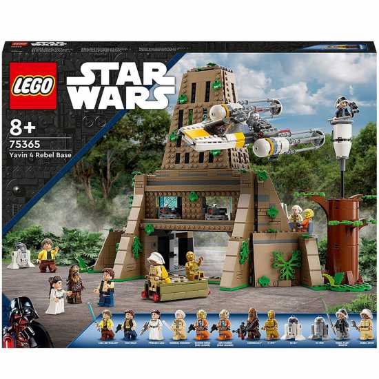 Lego 75365 Star Wars Yavin 4 Rebel Base  Мъжки стоки с герои
