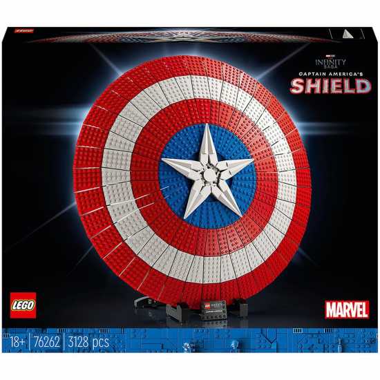Lego 76262 Marvel Captain America's Shield Set  Мъжки стоки с герои