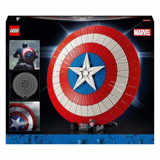 Lego 76262 Marvel Captain America's Shield Set  Мъжки стоки с герои