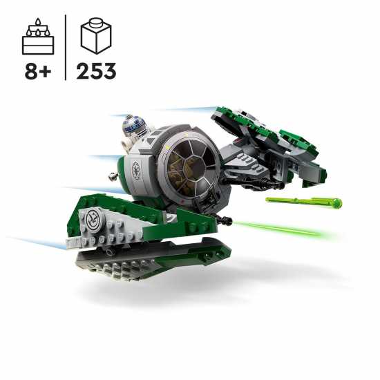 Lego 75360 Star Wars Yoda's Jedi Starfighter Set  Мъжки стоки с герои