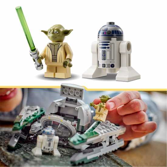 Lego 75360 Star Wars Yoda's Jedi Starfighter Set  Мъжки стоки с герои