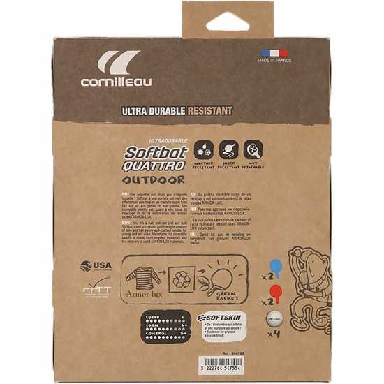 Cornilleau Softbat Eco-Design Outdoor Quattro Pack  - Хилки за тенис на маса