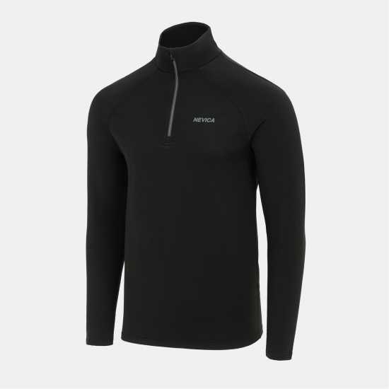 Външен Слой Мъже Nevica Vail Zip Winter Baselayer Top Mens Черно 