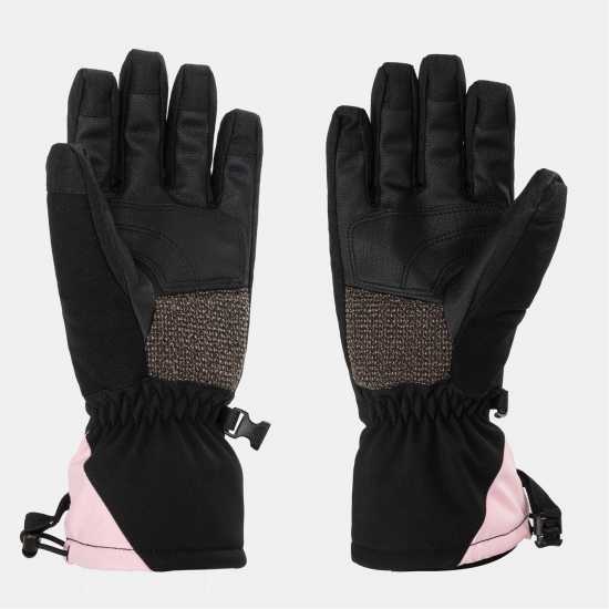 Gul Gul Powder Ski Gloves Juniors Black/Pink 