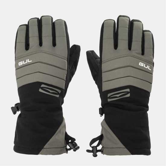 Gul Powder Ski Gloves Black/Green 