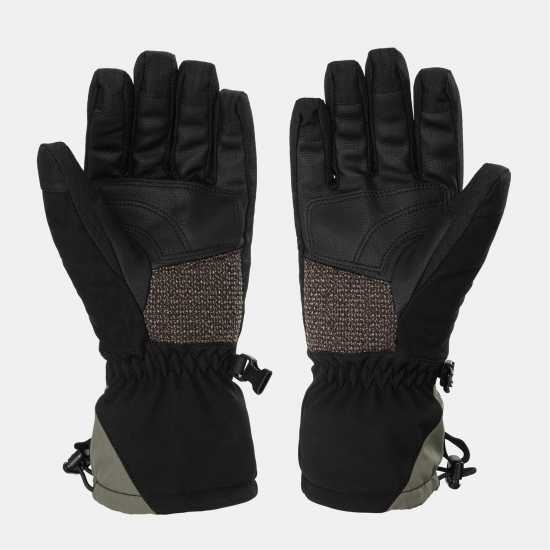 Gul Powder Ski Gloves Black/Green 