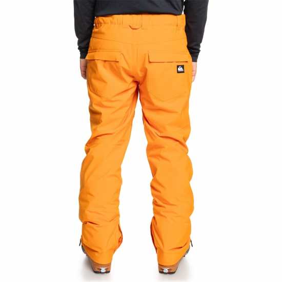 Quiksilver Мъжки Панталон Estate Ski Trousers Mens Оранжево Ски