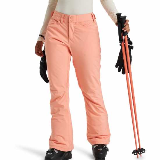 Roxy Women's Backyard Snow Ski Trousers Праскова роза Roxy Women's Backyard Snow Ski Trousers Праскова роза