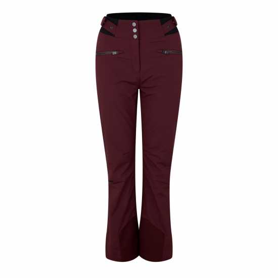 Ziener Tilla Pnt Ld41 Burgundy Дамски ски долнища