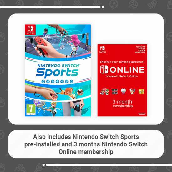 Nintendo Switch + Switch Sports + 3 Months Nso  