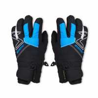 Ziener 1562 Gtx Ski Gloves Juniors Синьо Ски