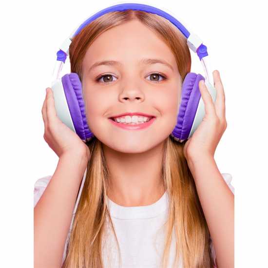 Crayola Kids Wireless Headphones Purple