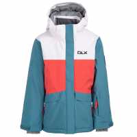 Яке За Ски Dlx Kids' Eliza Ski Jacket Бурята синьо 
