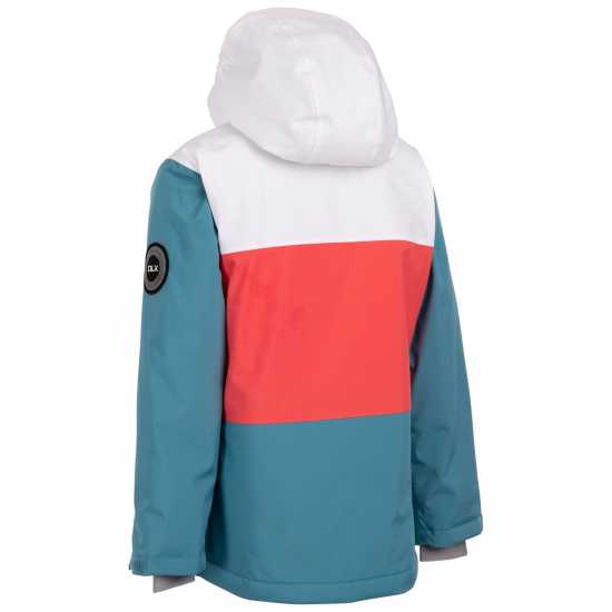 Яке За Ски Dlx Kids' Eliza Ski Jacket Бурята синьо Яке За Ски Dlx Kids' Eliza Ski Jacket Бурята синьо