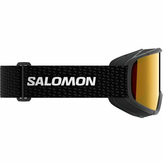 Salomon Goggles Aksium 2.0 Access Bk/univ Gold Ski Goggle Mens  