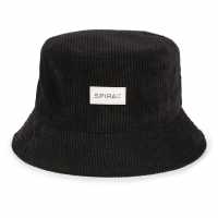 Рибарска Шапка Spiral Women's Bucket Hat Cord Black 