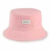Рибарска Шапка Spiral Women's Bucket Hat Cord Pink 