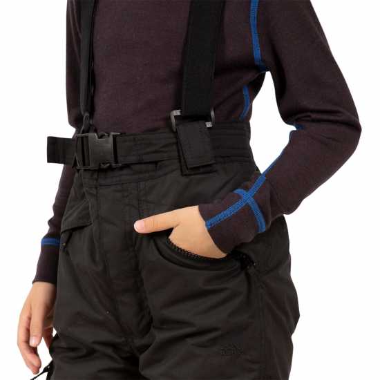 Trespass Kids' Marvelous Ski Trousers Черно 