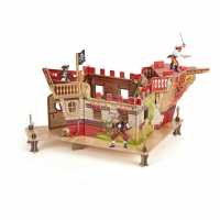 Papo Pirates And Corsairs Pirate Fort Set Toy Play  Подаръци и играчки