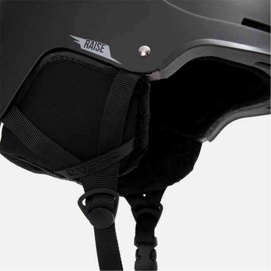 Campri Adults Raise Ski Helmet Black 