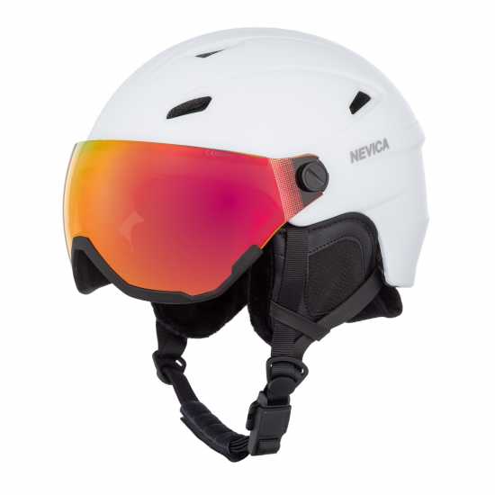 Nevica Vail Visor Ski Helmet Adults White Nevica Vail Visor Ski Helmet Adults White