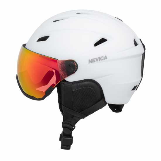 Nevica Vail Visor Ski Helmet Adults White Nevica Vail Visor Ski Helmet Adults White