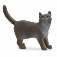Farm World British Shorthair Cat Toy Figure, 3 To  Подаръци и играчки