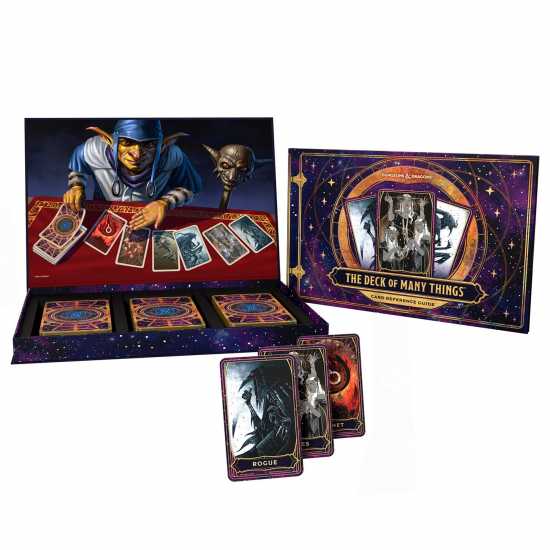 D&d - The Deck Of Many Things + Expansion Book  