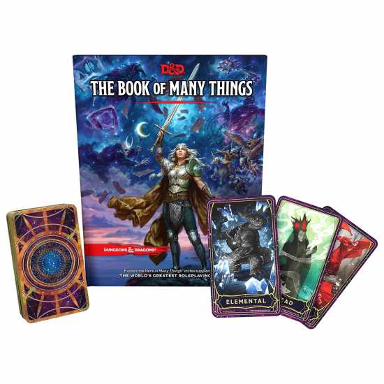 D&d - The Deck Of Many Things + Expansion Book  