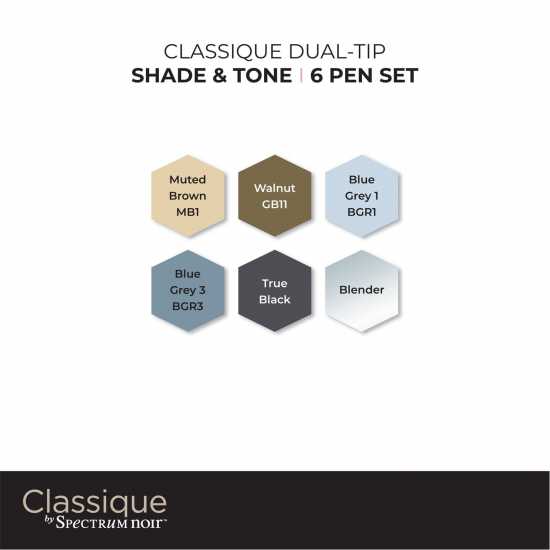Spectrum Noir Classique (6Pc) - Shade & Tone
