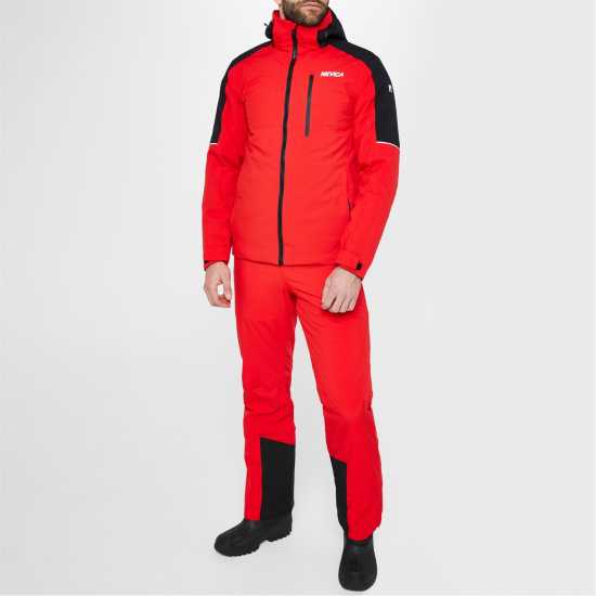 Nevica Мъжко Ски Яке Meribel Ski Jacket Mens Red/Black Мъжки грейки