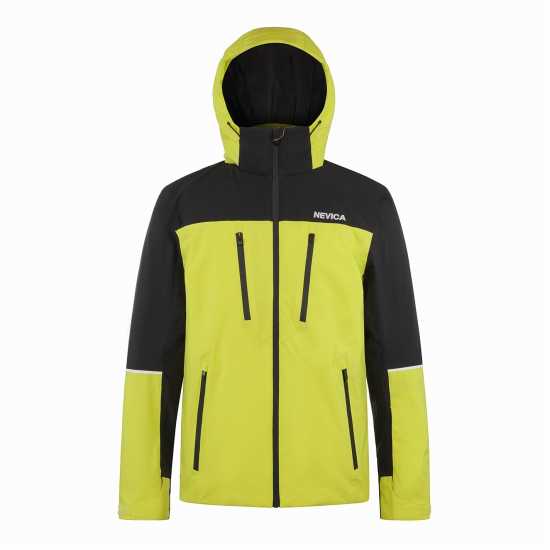 Мъжко Ски Яке Nevica Meribel Ski Jacket Mens Lime Мъжко Ски Яке Nevica Meribel Ski Jacket Mens Lime