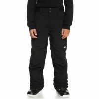 Quiksilver Estate Ski Trousers Juniors Черно Детско ски облекло