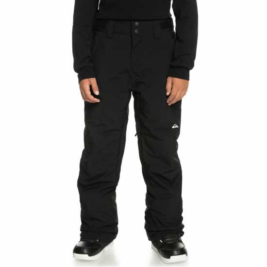 Quiksilver Estate Ski Trousers Juniors Черно Детско ски облекло