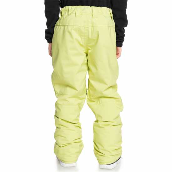Quiksilver Estate Ski Trousers Juniors Лайм Детско ски облекло