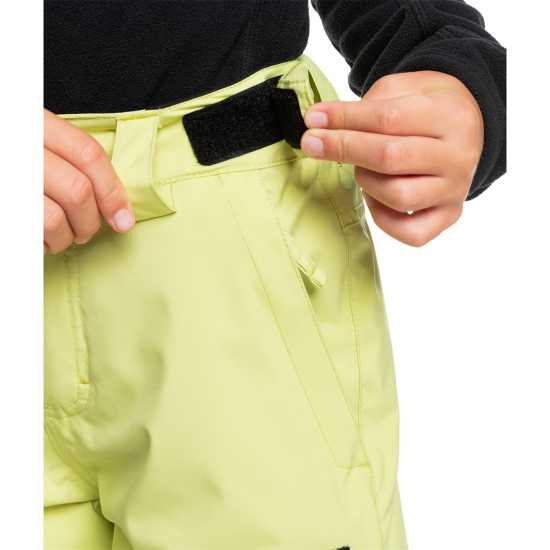 Quiksilver Estate Ski Trousers Juniors Лайм Детско ски облекло