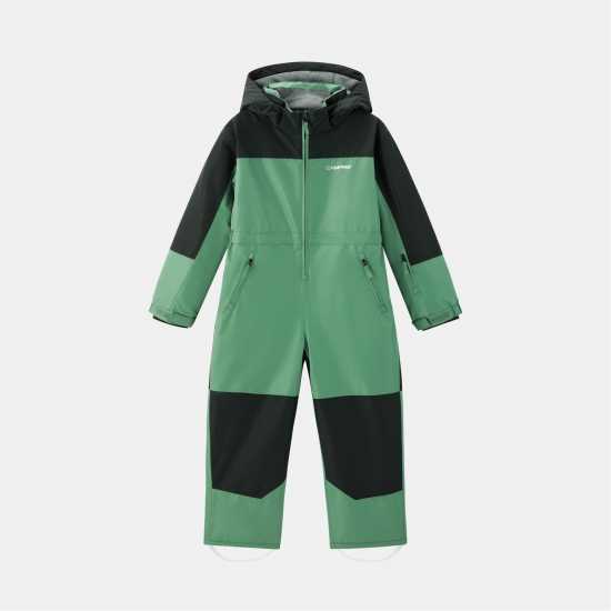 Campri Детски Ски Екип Raise Waterproof Windproof Ski Suit Juniors Зелено/Черно Campri Детски Ски Екип Raise Waterproof Windproof Ski Suit Juniors Зелено/Черно