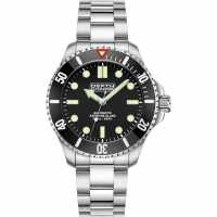 Depth Charge Depth Charge Stainless Steel Black Dial Dive Watch