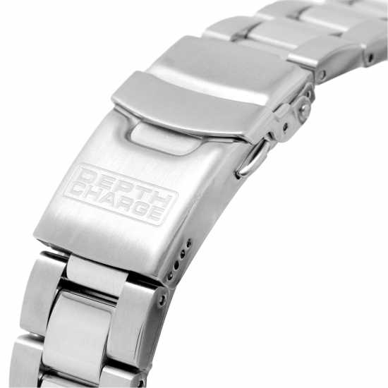Depth Charge Charge Stainless Steel Blue Dial Dive Watch  Часовници