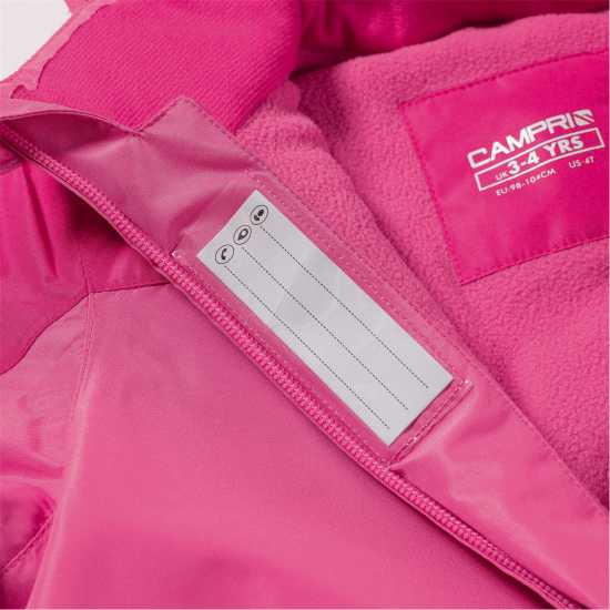 Campri Екип Невръстни Деца Raise Ski Suit Infants Розово 