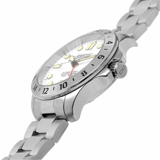 Depth Charge Depth Charge Stainless Steel White Dial Dive Watch  Бижутерия