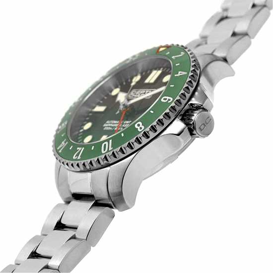 Depth Charge Depth Charge Stainless Steel Green Dial Dive Watch  Бижутерия