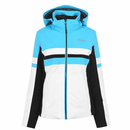 Nevica Дамско Яке За Ски Whistler Ski Jacket Ladies White/Blue Дамски якета и палта