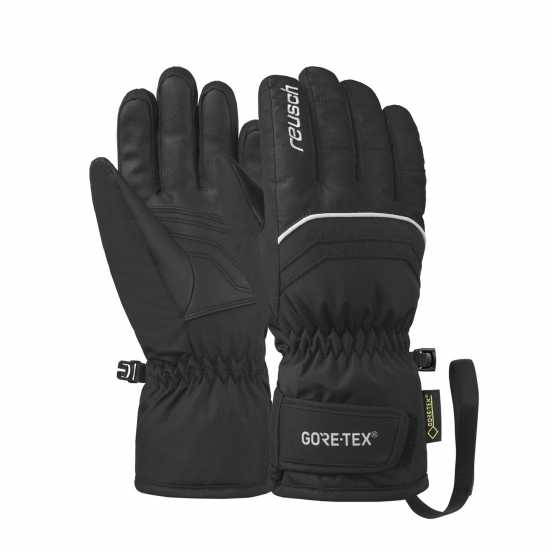 Reusch Gore-Tex Ski Gloves Black Reusch Gore-Tex Ski Gloves Black