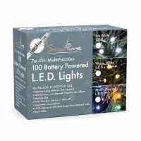 Battery Operated Outdoor Chasing Light String Ice White Градина