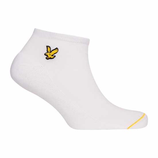 Lyle And Scott Lyle 3P Ankle Socks Sn63 Bright White 