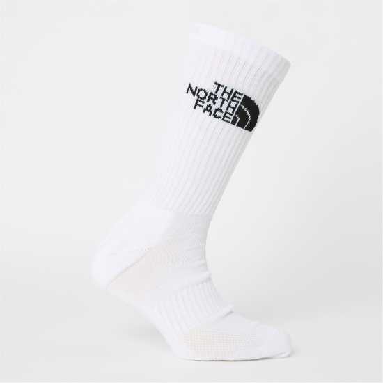 Детски чорапи The North Face North Face Multi Sport Cush Crew Sock 3P Tnf B Бял FN4 The North Face North Face Multi Sport Cush Crew Sock 3P Tnf B Бял FN4 Детски чорапи